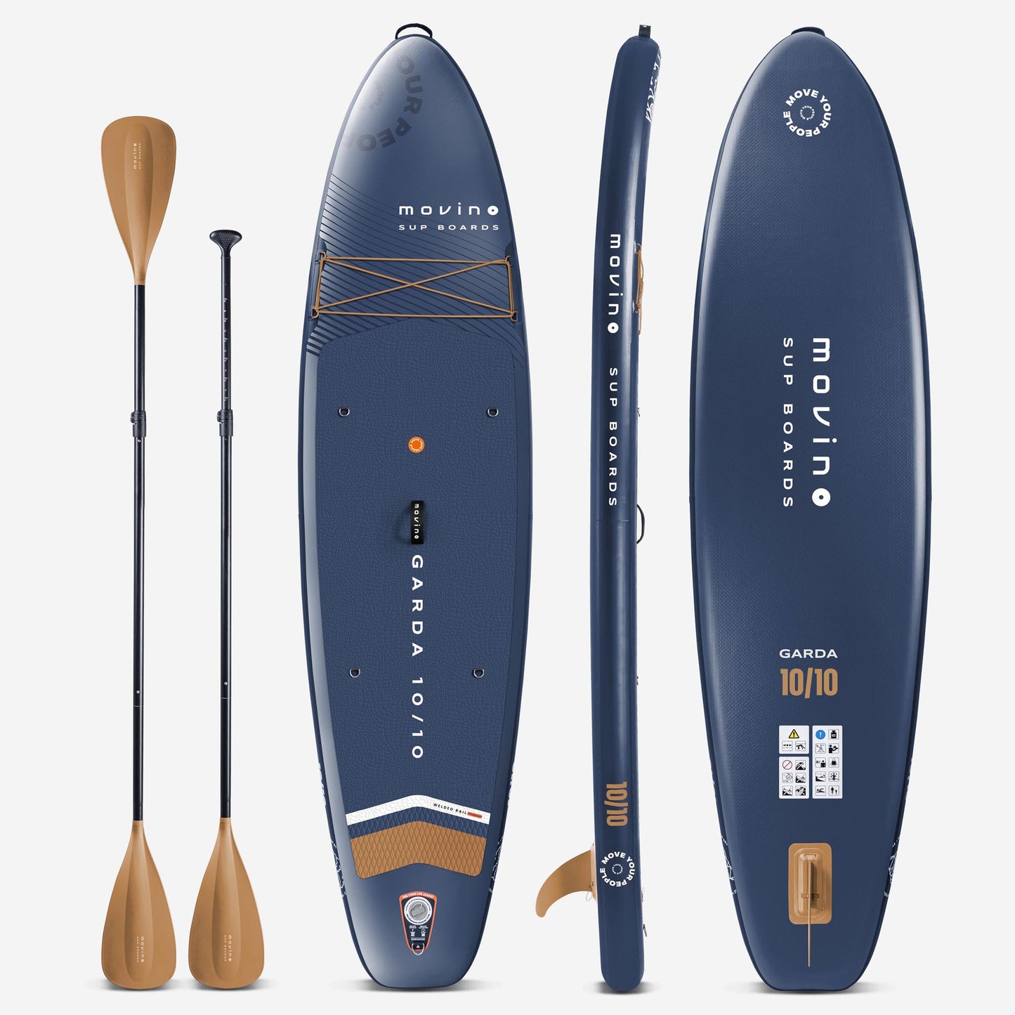 Movino GARDA Allround 10'10'' (blu navy-ramato)