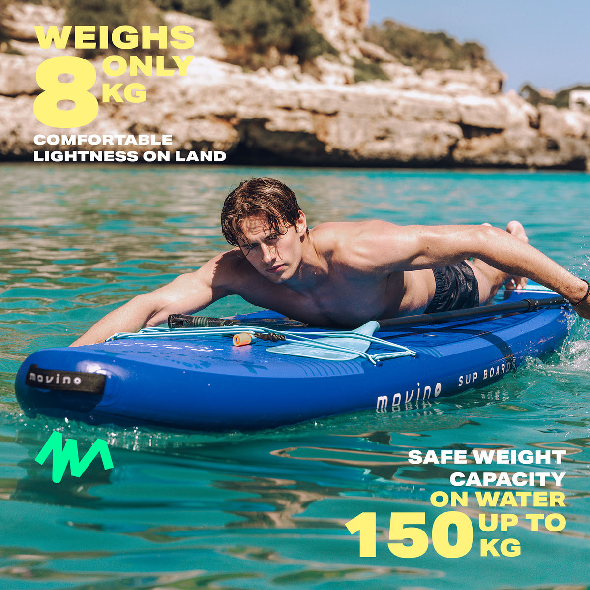 Movino GARDA Allround 10'10'' (blu-menta)