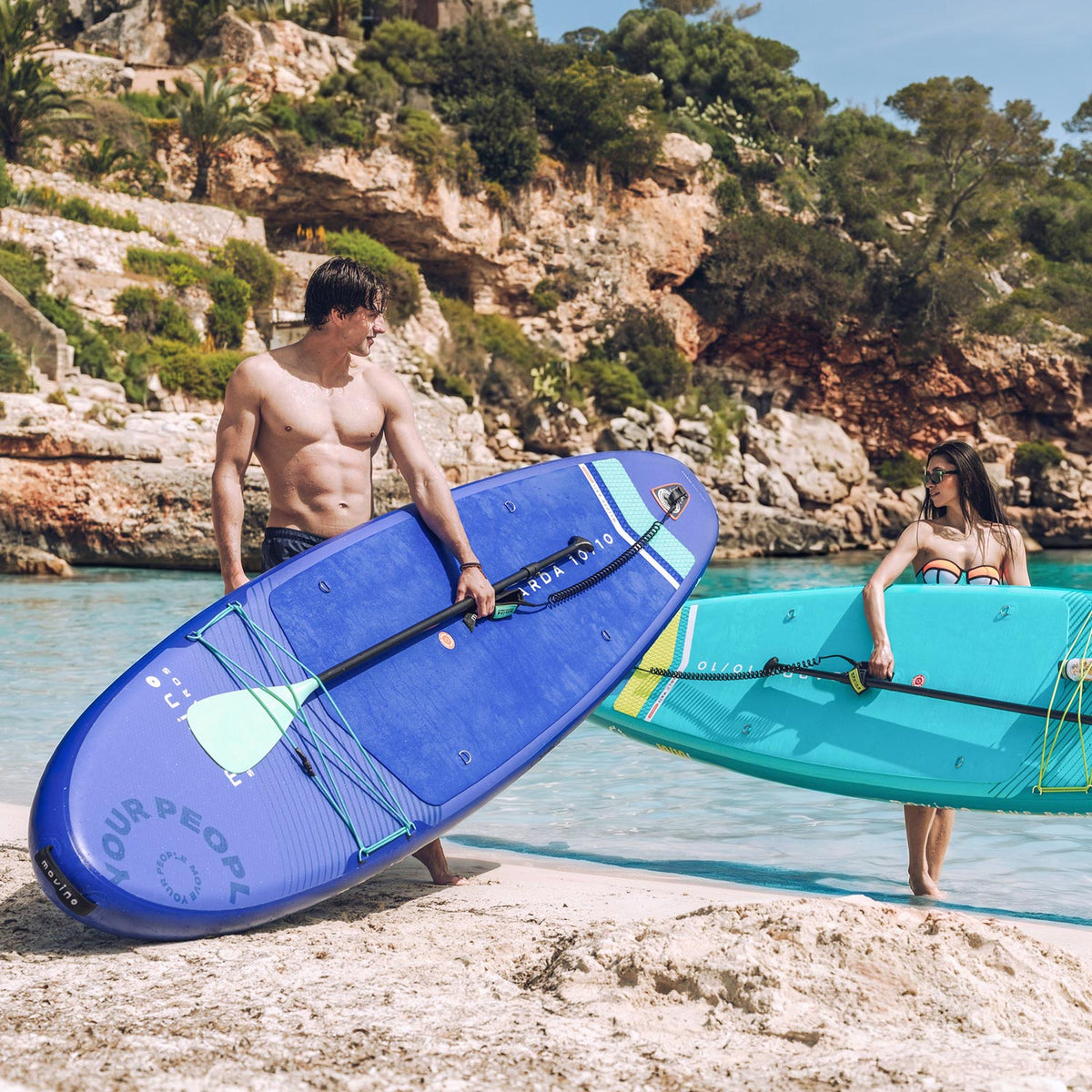 Movino GARDA Allround 10'10'' (blu-menta)