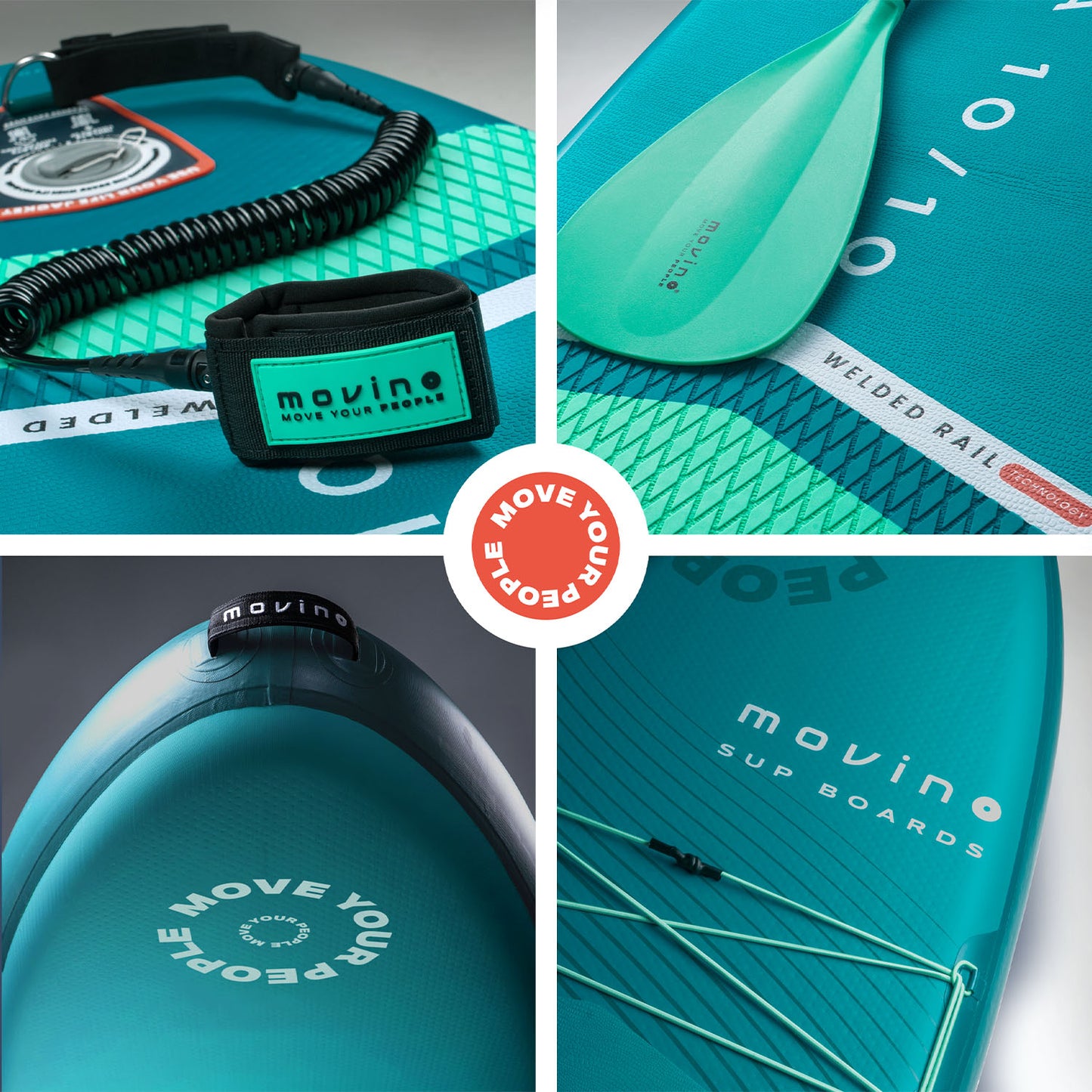 Movino GARDA Allround 10'10'' (verde acqua-menta)