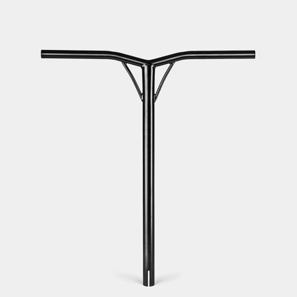 Movino Y-Bar in Acciaio Cromato - nero (64 cm)